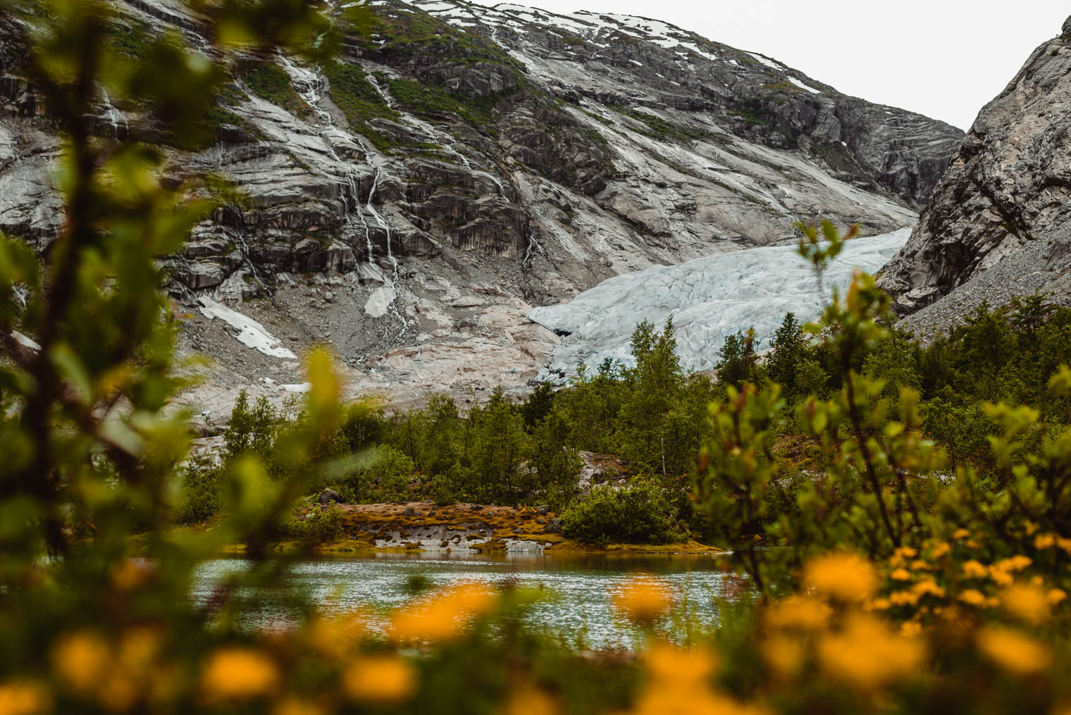Capture One Styles - Glacier in Fjord Norway - Look B
