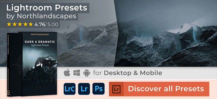 Download Lightroom Presets by Northlandscapes (FREE and Premium)