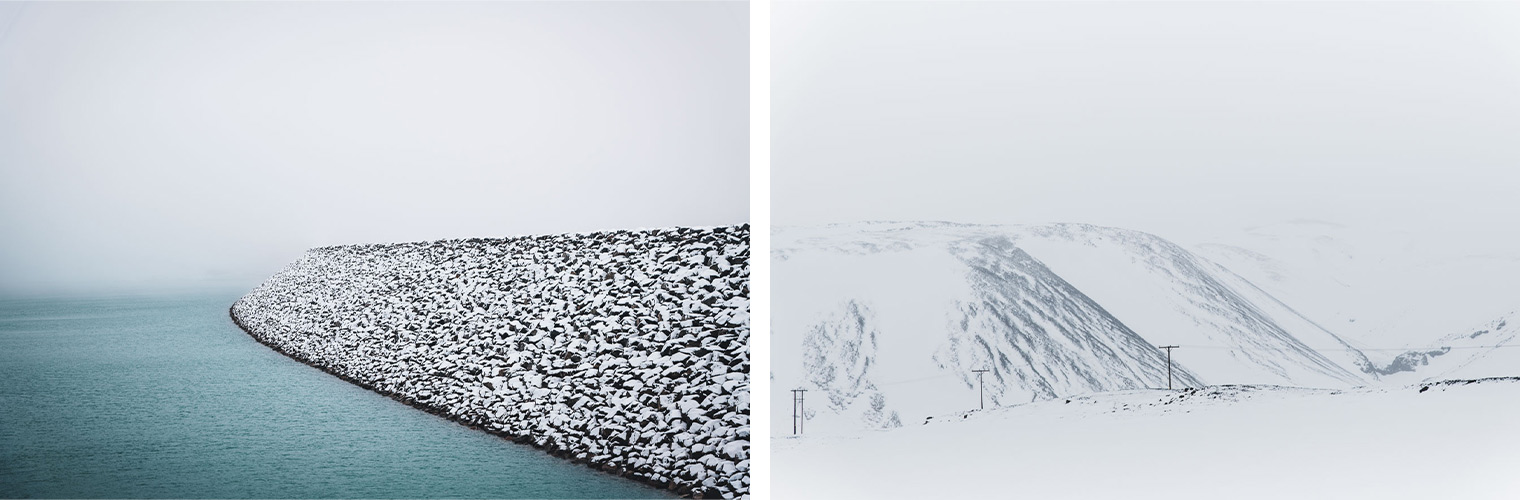 Minimal Winter Landscape