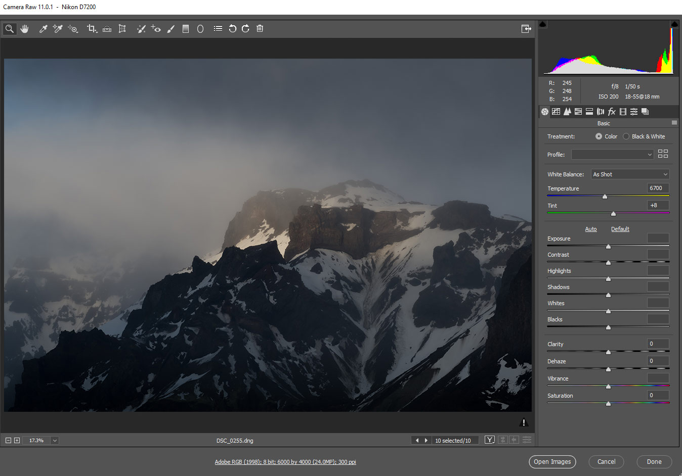 how to update camera raw in photoshop cs6