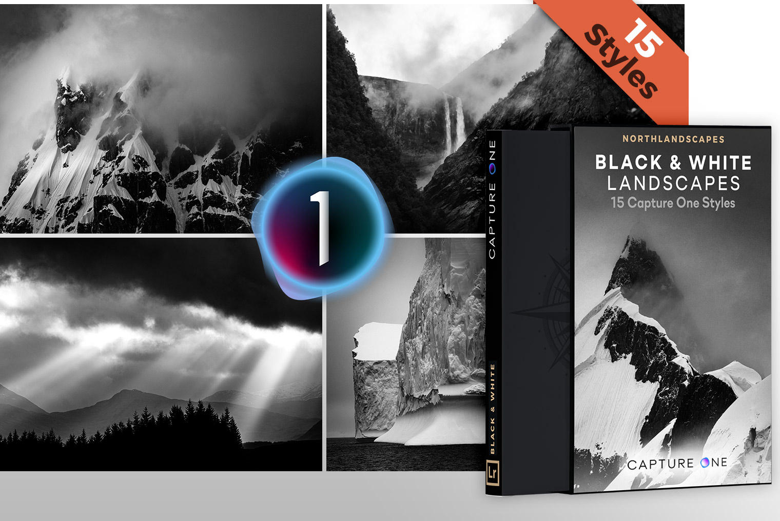 Capture One Styles for Black & White Landscape Photography