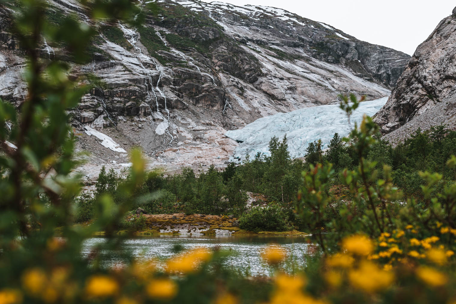 Capture One Styles - Glacier in Fjord Norway - Look A