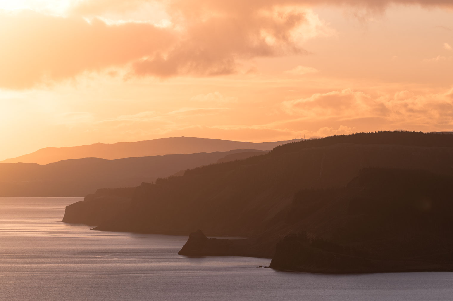 Capture One Styles - Sunrise on Isle of Skye - Look A