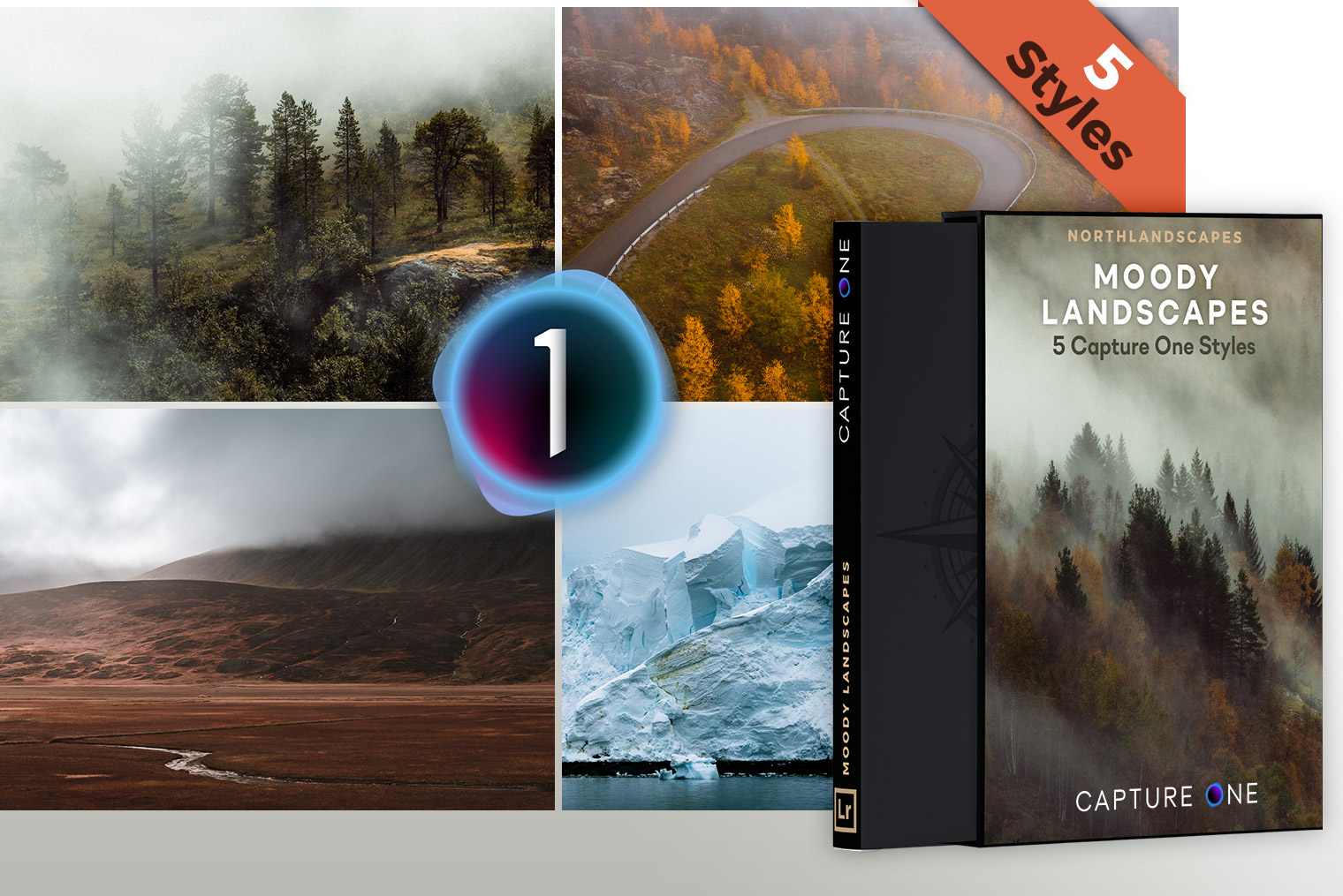 FREE Capture One Styles for Moody Landscape Photography