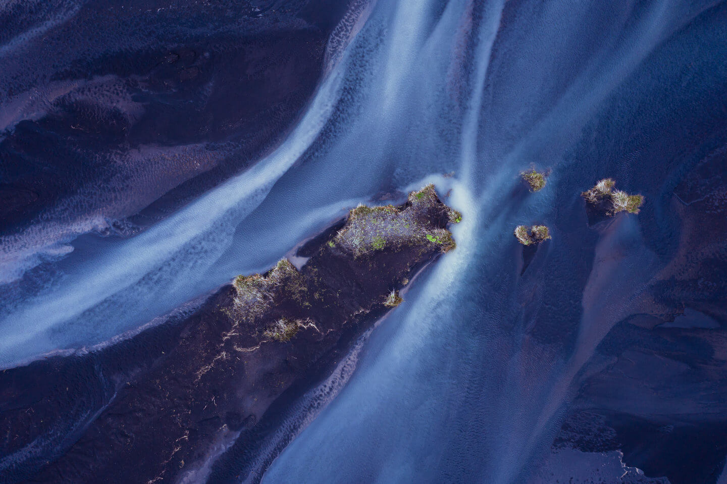 Aerial Photography of Glacial Rivers by Jan Erik Waider