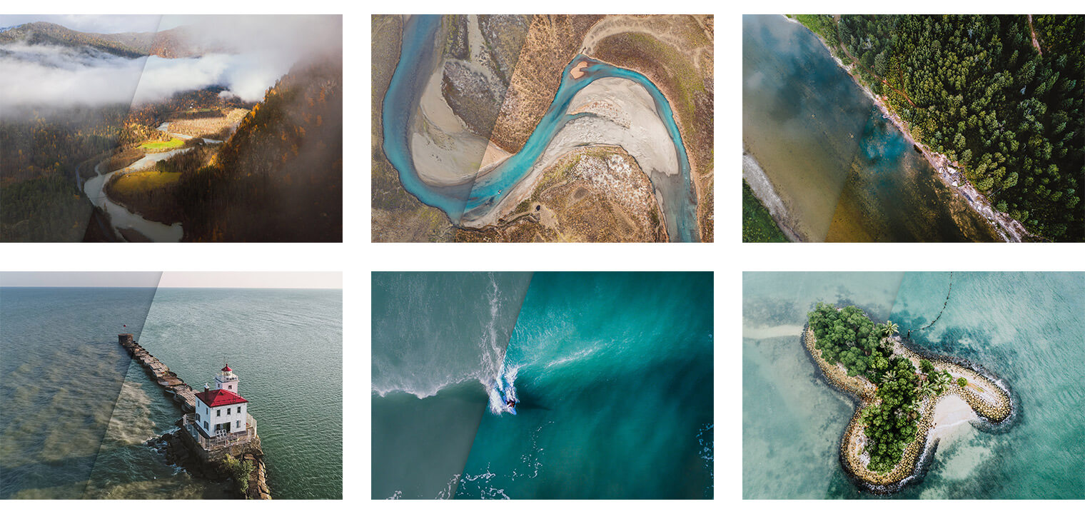Premium Lightroom Presets for Aerial & Drone Photography