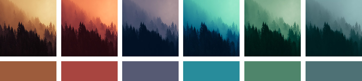 Cinematic Lightroom Presets 6 out of 15 Color Schemes