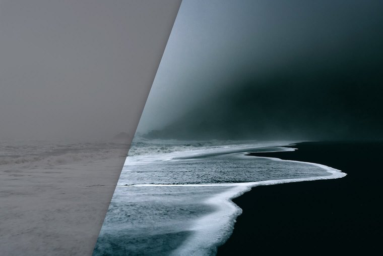 Free Lightroom Presets for Moody Ocean Landscapes