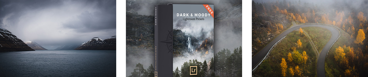 FREE Lightroom Presets - Dark and Moody Landscape Photography