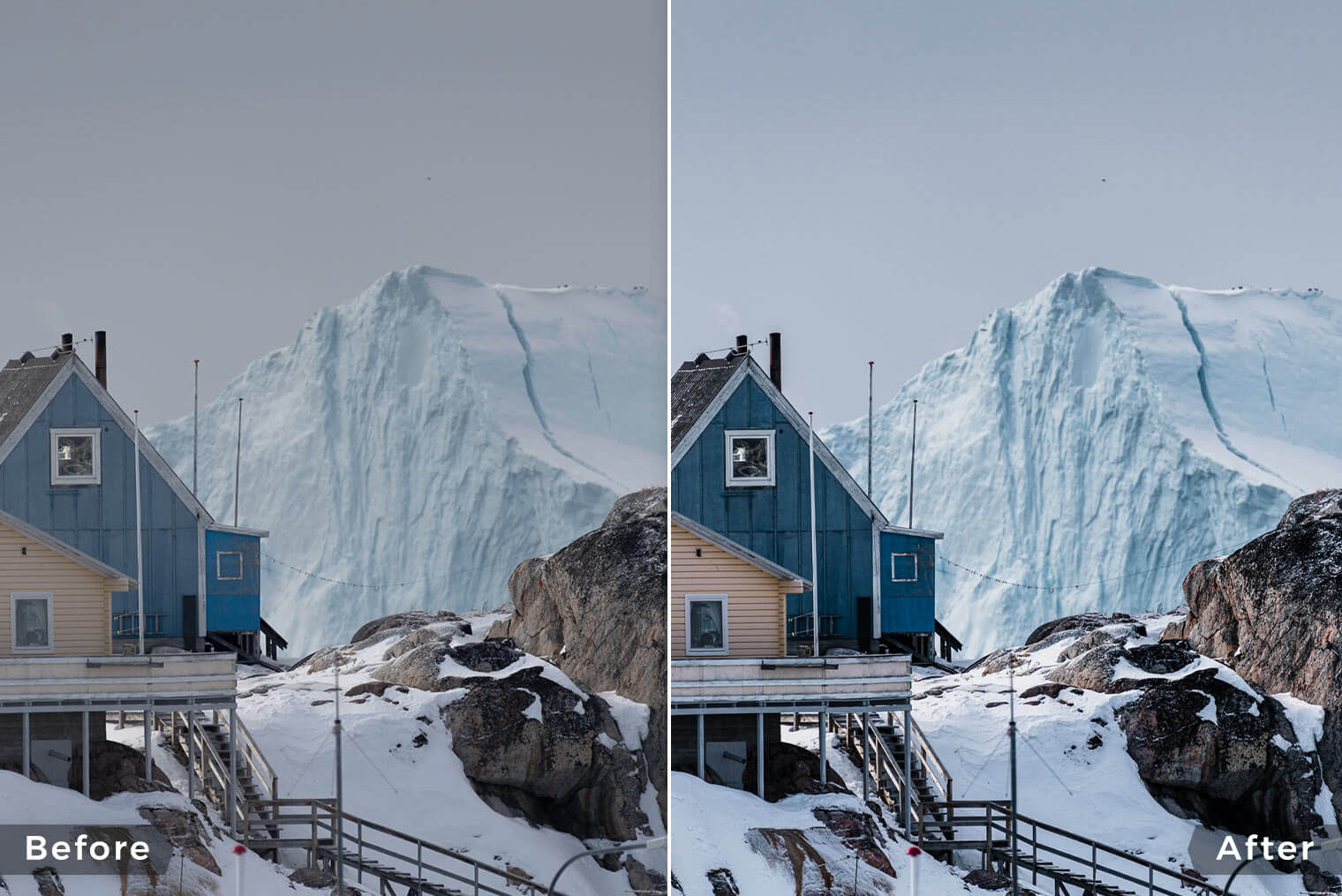 Landscape Essentials - Lightroom Presets - Before & After