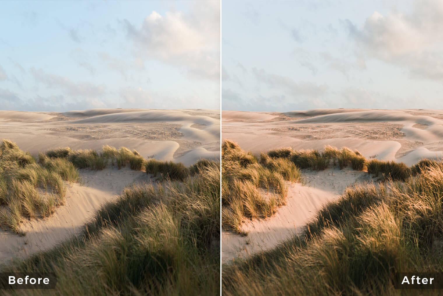 Landscape Essentials - Lightroom Presets - Before & After