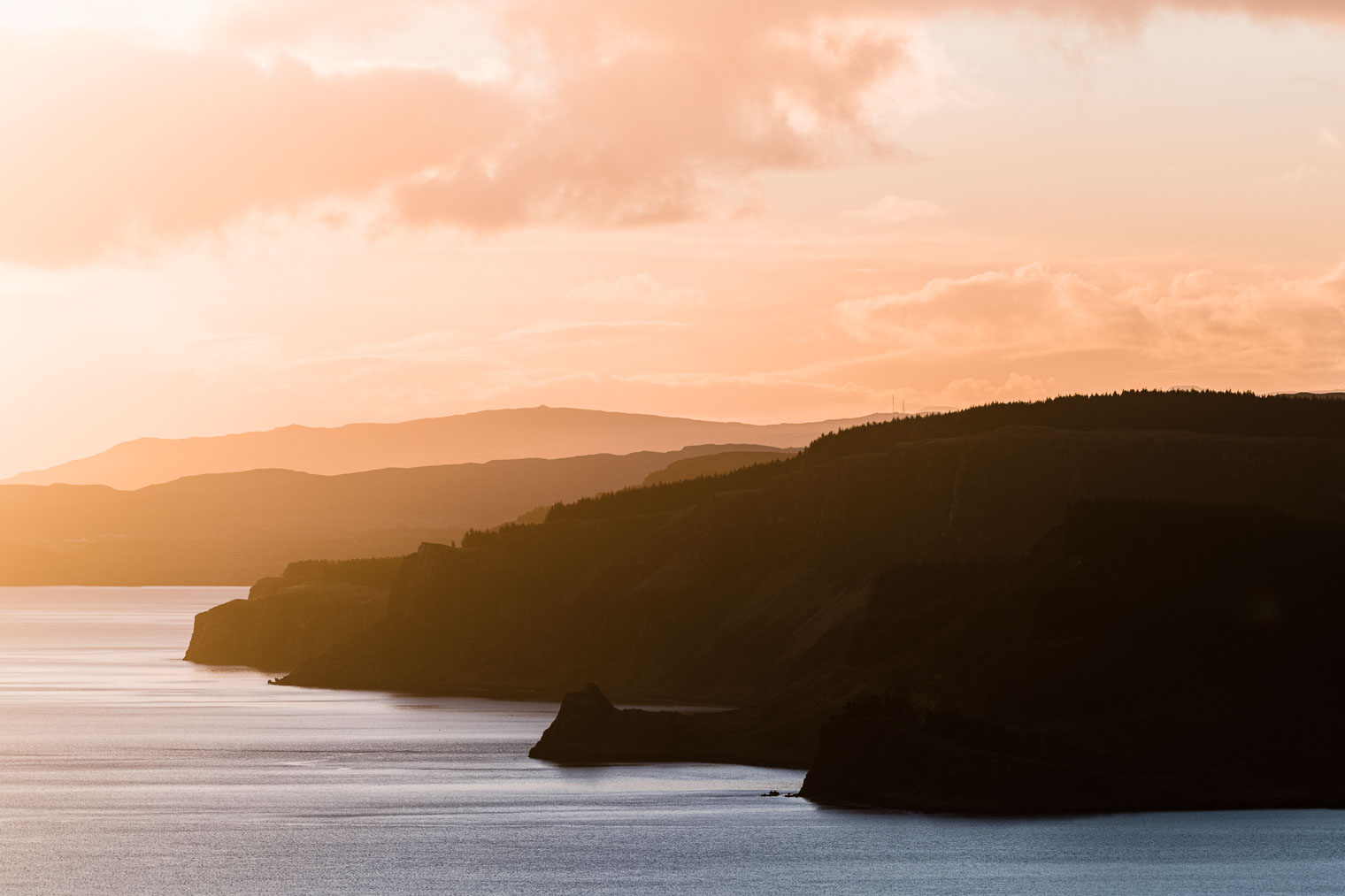 Lightroom Presets - Sunset over Isle of Skye (Look D)