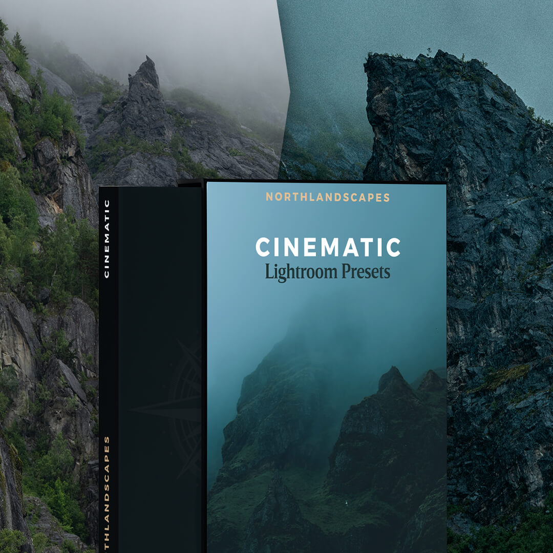 Cinematic Lightroom presets for landscape photography