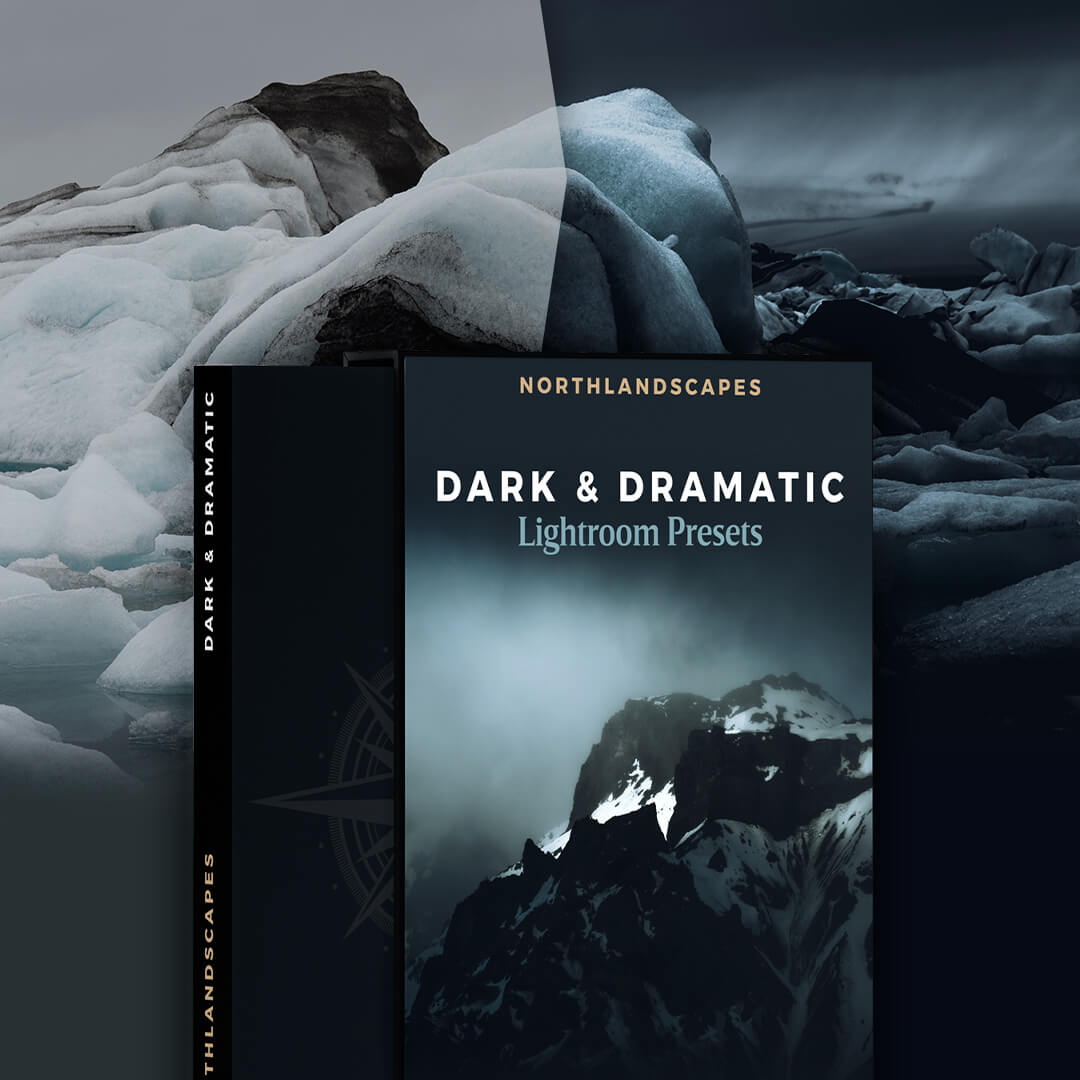 Lightroom presets for dark and dramatic landscape photography