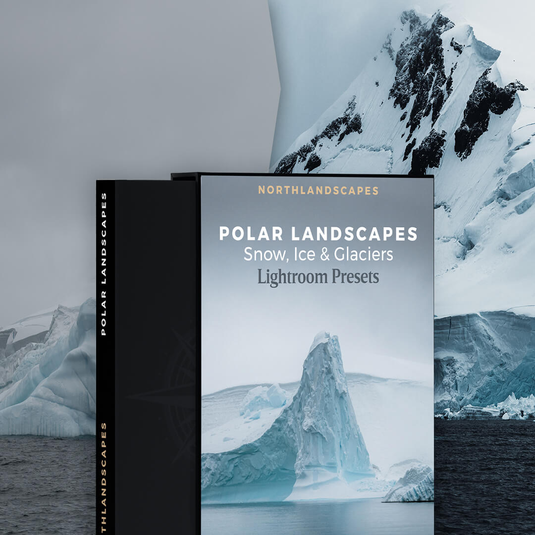 Arctic and antarctic landscape Lightroom presets
