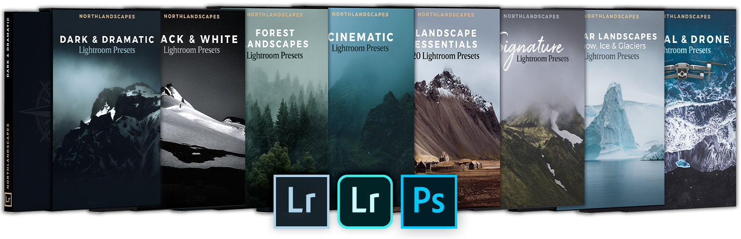 8 Professional Lightroom Preset Packs for Landscape & Travel Photography