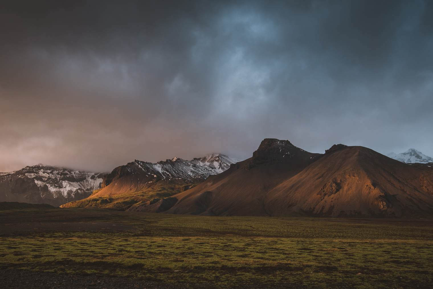 Mountains in Autumn Light