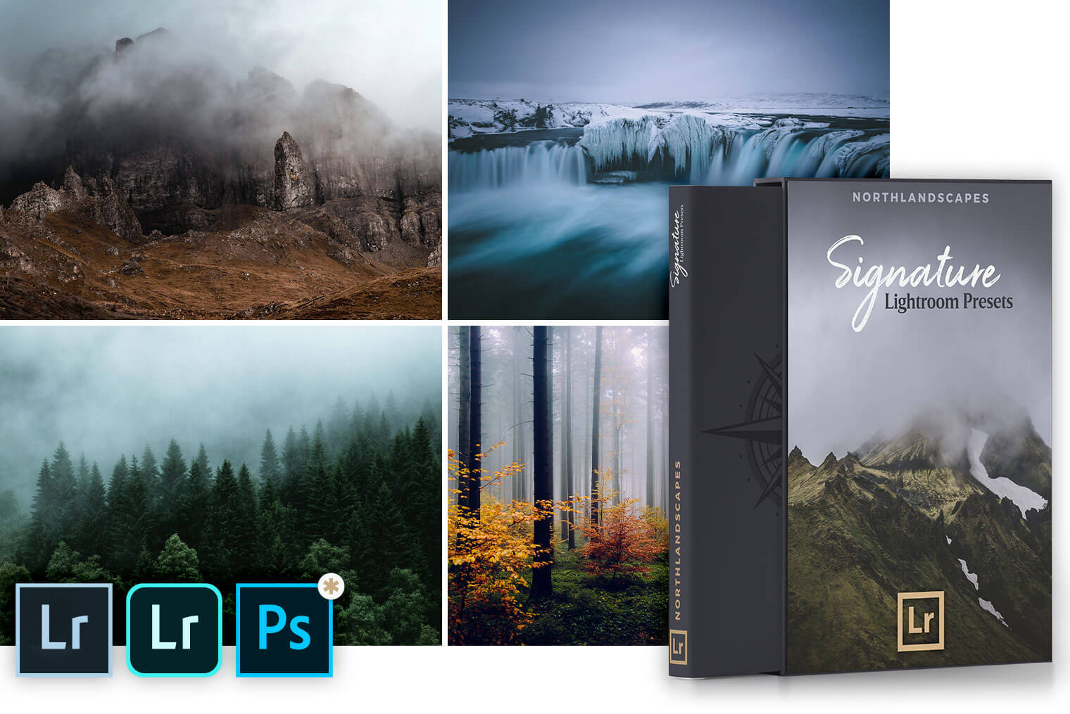 Dark & Moody Lightroom Presets for Landscape Photography