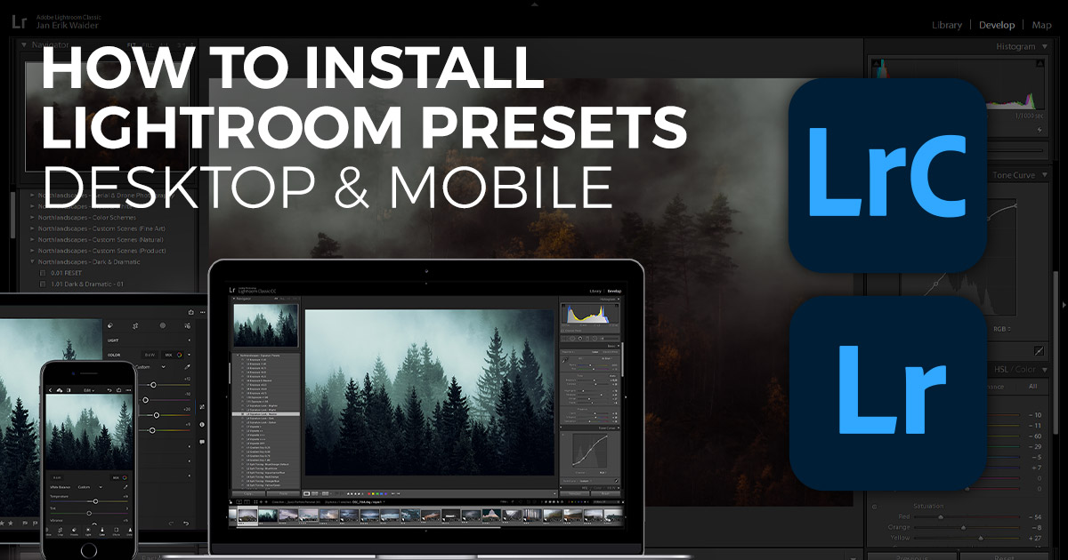 How To Install Lightroom Presets (2022 Update) — Northlandscapes