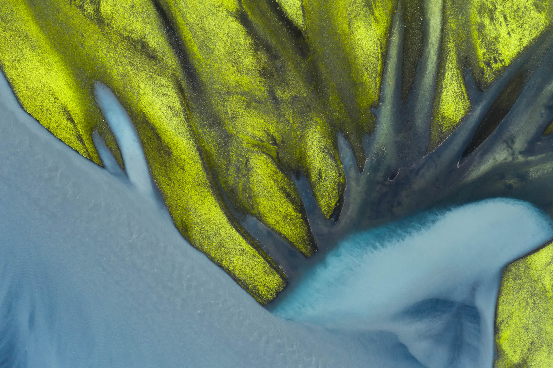 Abstract Aerial Photography of Iceland by Northlandscapes, Jan Erik Waider