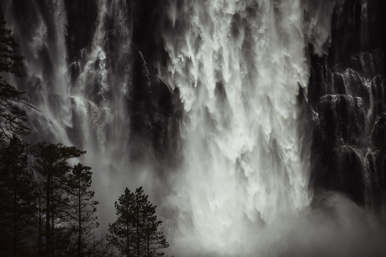Abstract waterfall photography by Jan Erik Waider