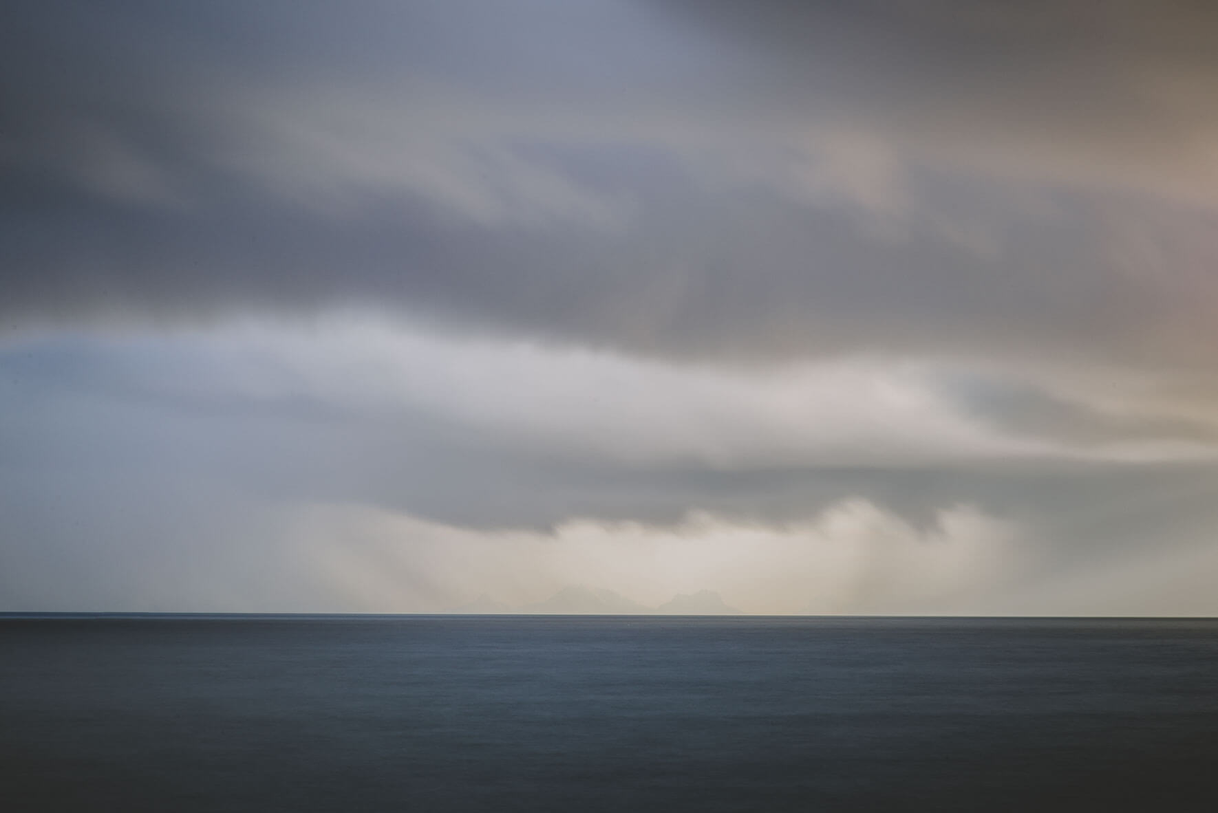 Dark clouds over BodΓΈ in Norway