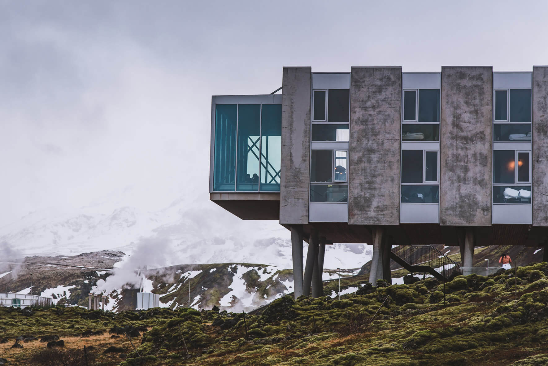 ION Adventure Hotel and Nesjavellir Geothermal Power Station in Iceland