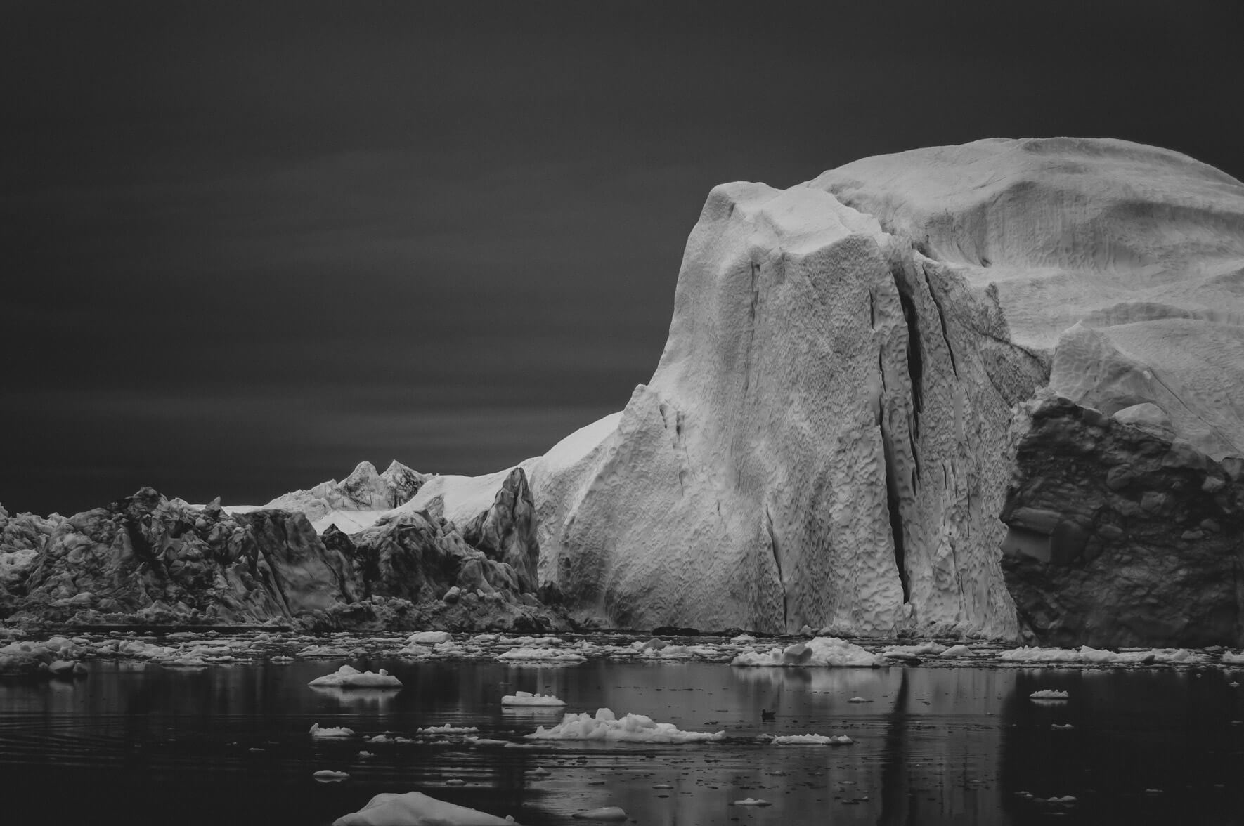 Black and white landscape photography by Jan Erik Waider