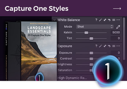 Capture One Styles for Landscape Photography