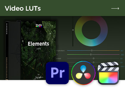 Video LUTs for Travel and Landscape Photography