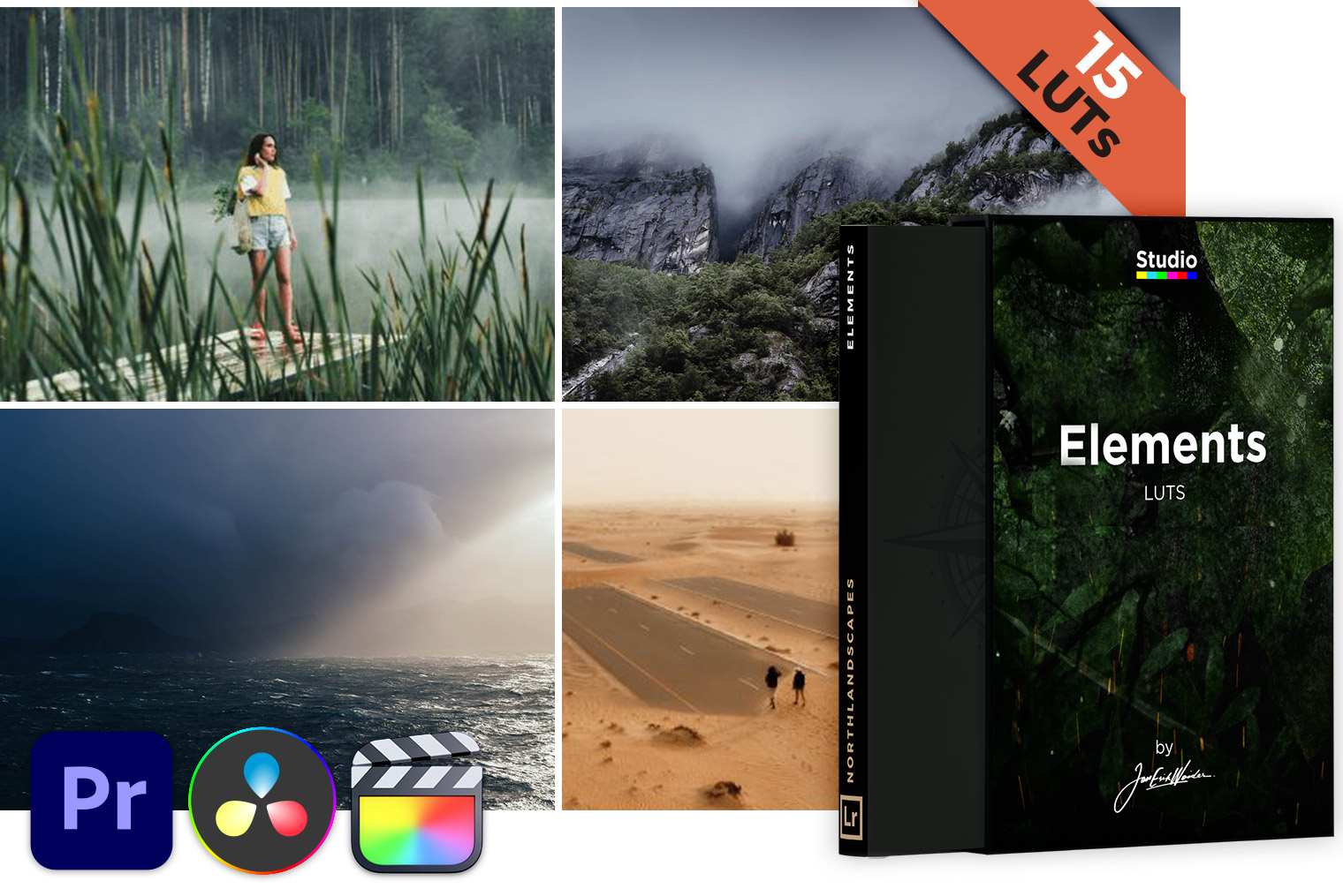 Elements Video LUT Pack by Northlandscapes